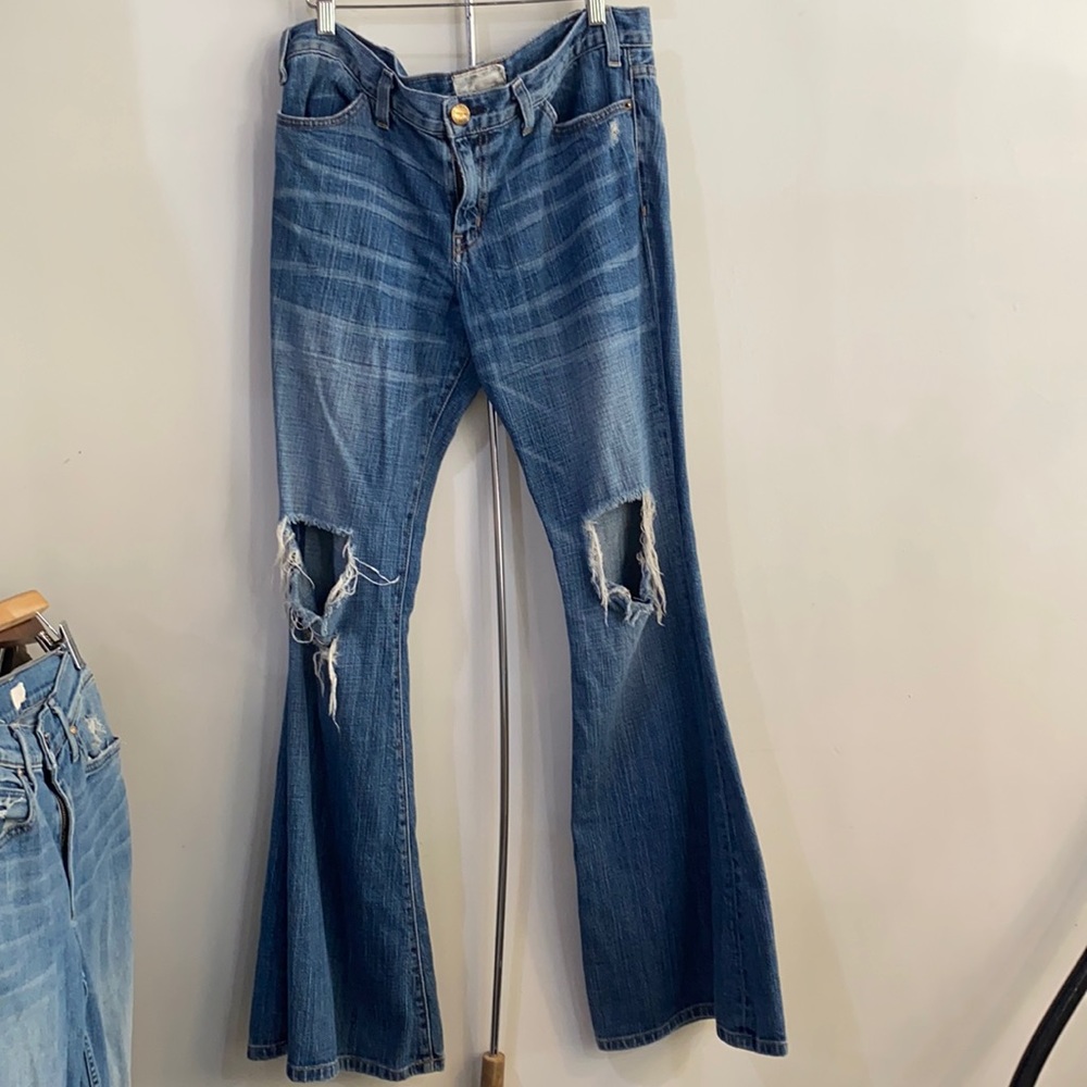 Current/Elliott Wide Leg Jeans